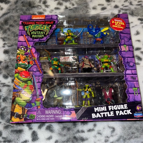 Nickelodeon TMNT Figurine Set - Picture 1 of 8